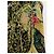 Tsumori Chisato Top de seda Chisato con estampado de sirenas y rostros Negro Multicolor - vista 2