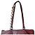 Moschino Redwall Borsa Tote Bordò - vista 6