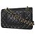 Chanel Timeless - Classic Double Flap Leather medium Nero - vista 2