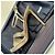 Prada Gold Metallic Sandalen mit Absatz EU 39.5 Golden - Ansicht 10