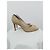 Minelli Décolleté Karolina beige in scamosciato - vista 6