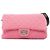 Borsa a tracolla Chanel Pink Tweed Mademoiselle Lock 2009