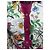 Abito in seta Gucci Flora - vista 3