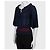Camicetta in cashmere e seta a righe blu Christian Dior - IT40/S usato - vista 2