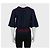 Camicetta in cashmere e seta a righe blu Christian Dior - IT40/S usato - vista 3