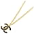 Collana Chanel AB8358 Nera e Oro Nero D'oro  - vista 1