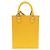 Bolsa Louis Vuitton Epi Petite Sac Plat Prata Amarelo - vista 2
