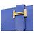 Cartera compacta Hermès Bearn en piel Epsom azul - vista 6
