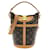 Borsa Duffle Monogram Louis Vuitton Marrone