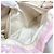 Borsa Tote Chanel New Travel Line PM Rosa - vista 6