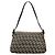 Borsa a tracolla a secchiello Fendi Zucchino Mini Mamma Marrone - vista 3