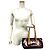 Borsa a Spalla Louis Vuitton Vernis Rosewood Avenue Amarante Rosso Bordò - vista 10
