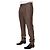 Brunello Cucinelli Braune Wollhose mit mittlerer Leibhöhe IT50 - Ansicht 2