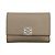Cartera vertical tríptico Anagram de Loewe Beige