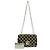 Borsa a Spalla Louis Vuitton Damier Twist BB Nero Giallo
