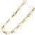 Collana a catena Chanel Vintage placcata oro D'oro - vista 3