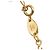 Collana a catena Chanel Vintage placcata oro D'oro - vista 5