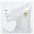 Chanel Coco Mark Herzmotiv Ohrringe Golden - Ansicht 6