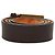 Cintura Louis Vuitton Utah Ceinture Aventour Marrone scuro - vista 3