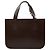 Borsa Tote Chanel Vintage Logo Triple Handle Marrone
