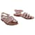 Chanel Sandali Timeless Camoscio Rosa  - vista 1