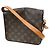 Borsa Louis Vuitton Cartouchiere Monogram Canvas MM Marrone - vista 2