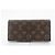 Louis Vuitton Portefeuille Sarah Monogram Canvas Castaño - vista 6