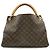Borsa Tote Louis Vuitton Monogram Artsy MM Marrone Monogramma - vista 2