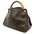 Borsa Tote Louis Vuitton Monogram Artsy MM Marrone Monogramma - vista 3