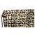 Alexander McQueen Borsa a tracolla Skull in tweed Nero Bianco - vista 5