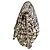 Alexander McQueen Borsa a tracolla Skull in tweed Nero Bianco - vista 7