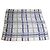 Burberry London Lenço Quadrado de Seda Belt Strap Branco Azul Cinza - vista 4