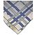 Burberry London Lenço Quadrado de Seda Belt Strap Branco Azul Cinza - vista 6