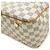 Borsa a tracolla tote Louis Vuitton Damier Azur Figeri PM Crudo - vista 4