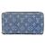 Portafoglio Zippy LV Remix Louis Vuitton Blu