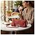 Céline Celine Borsa Tracolla Pelle Smock Rossa Rosso - vista 4