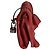 Céline Celine Borsa Tracolla Pelle Smock Rossa Rosso - vista 7