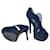 Fendi Décolleté Platform in Camoscio Nero  - vista 6