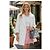 Chanel 22S Runway Tweed Bouclé Mantelkleid Ecru Beige Gold hardware - Ansicht 3