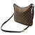 Borsa a Spalla Louis Vuitton Damier Bloomsbury PM Marrone Damier ebene - vista 3