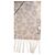 Timeless Chanel Sciarpa stretta Camelia in lana e cashmere - Beige - vista 3