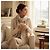 Timeless Chanel Sciarpa stretta Camelia in lana e cashmere - Beige - vista 5