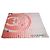 Foulard quadrato Chanel cotone pois Logo CC Rosa Blu Bianco
