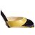 Chanel Runway Décolleté in vernice con cinturino e plateau, 38.5 Nero Giallo - vista 17