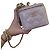 Chanel Mini Vanity Pearl Crush in pelle di agnello lilla Beige - vista 2