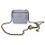 Chanel Mini Vanity Pearl Crush in pelle di agnello lilla Beige - vista 5