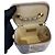 Chanel Mini Vanity Pearl Crush in pelle di agnello lilla Beige - vista 8
