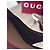 Gucci Décolleté Slingback in velluto bordeaux Bordò - vista 10