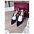 Gucci Décolleté Slingback in velluto bordeaux Bordò - vista 3