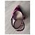 Gucci Décolleté Slingback in velluto bordeaux Bordò - vista 9